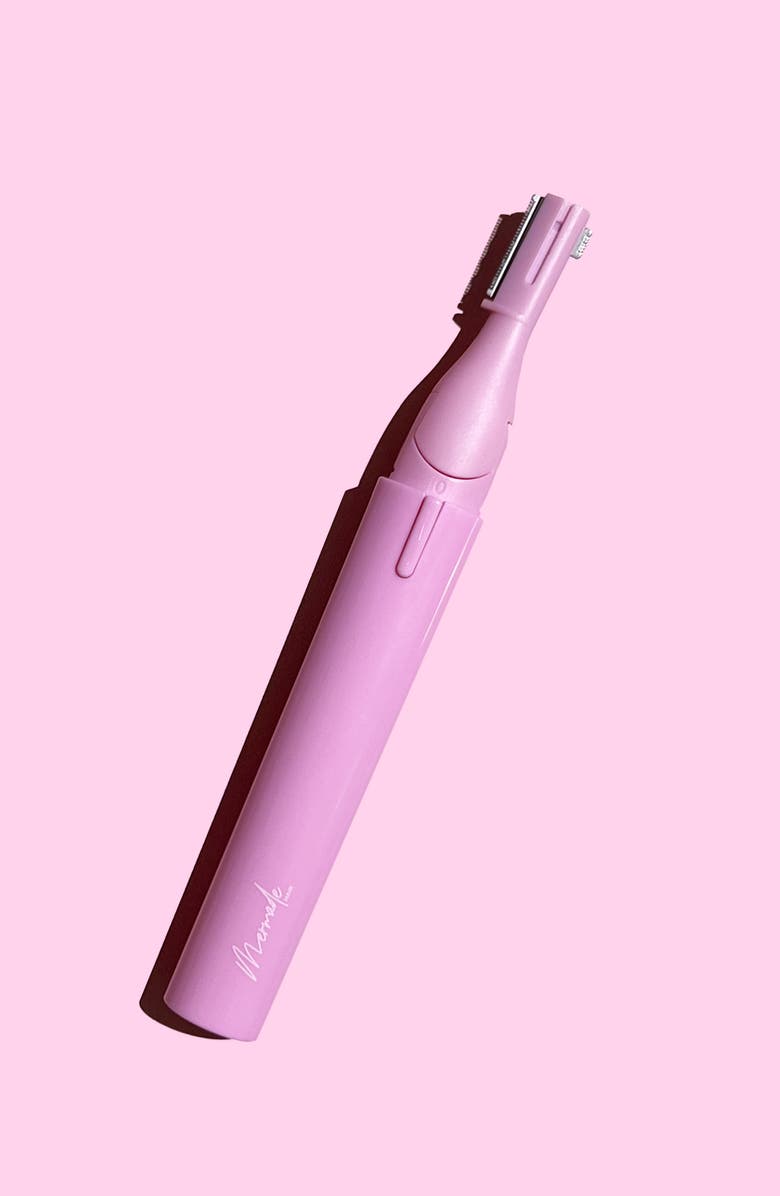 Mermade Hair Facial Shaver, Alternate, color, Pink