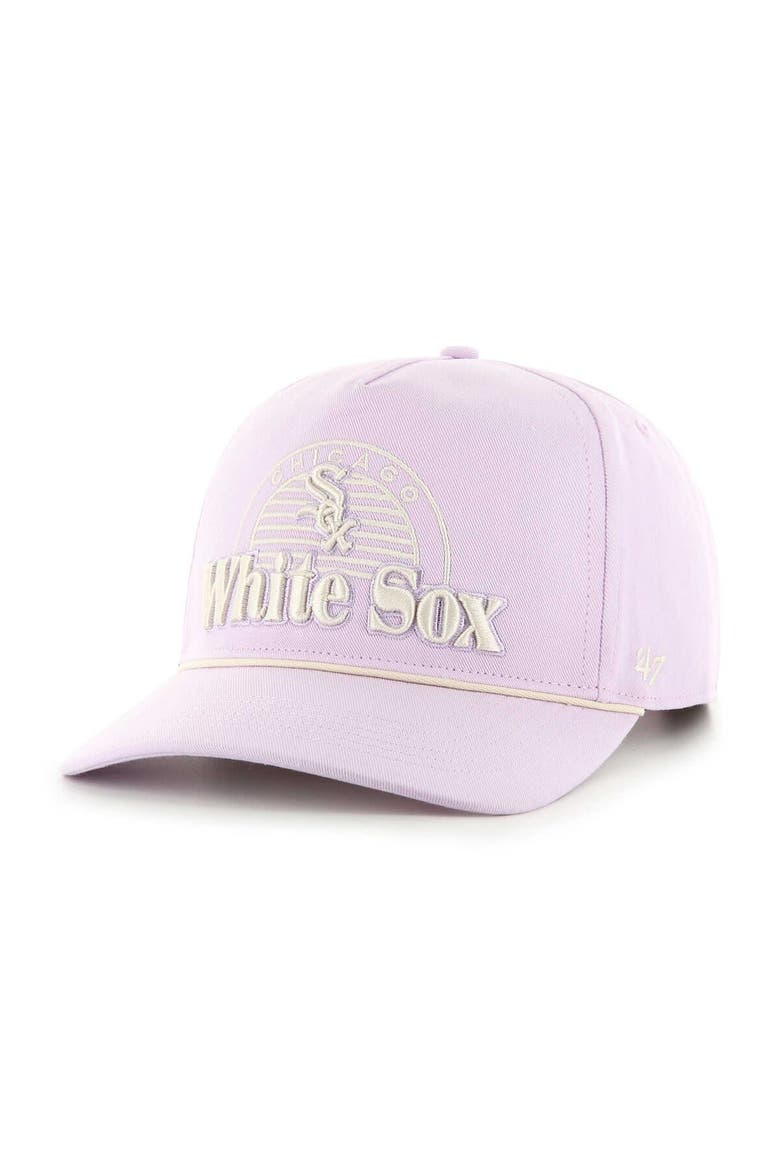 Men's '47 Purple Chicago White Sox Wander Hitch Adjustable Hat, Main, color, Purple