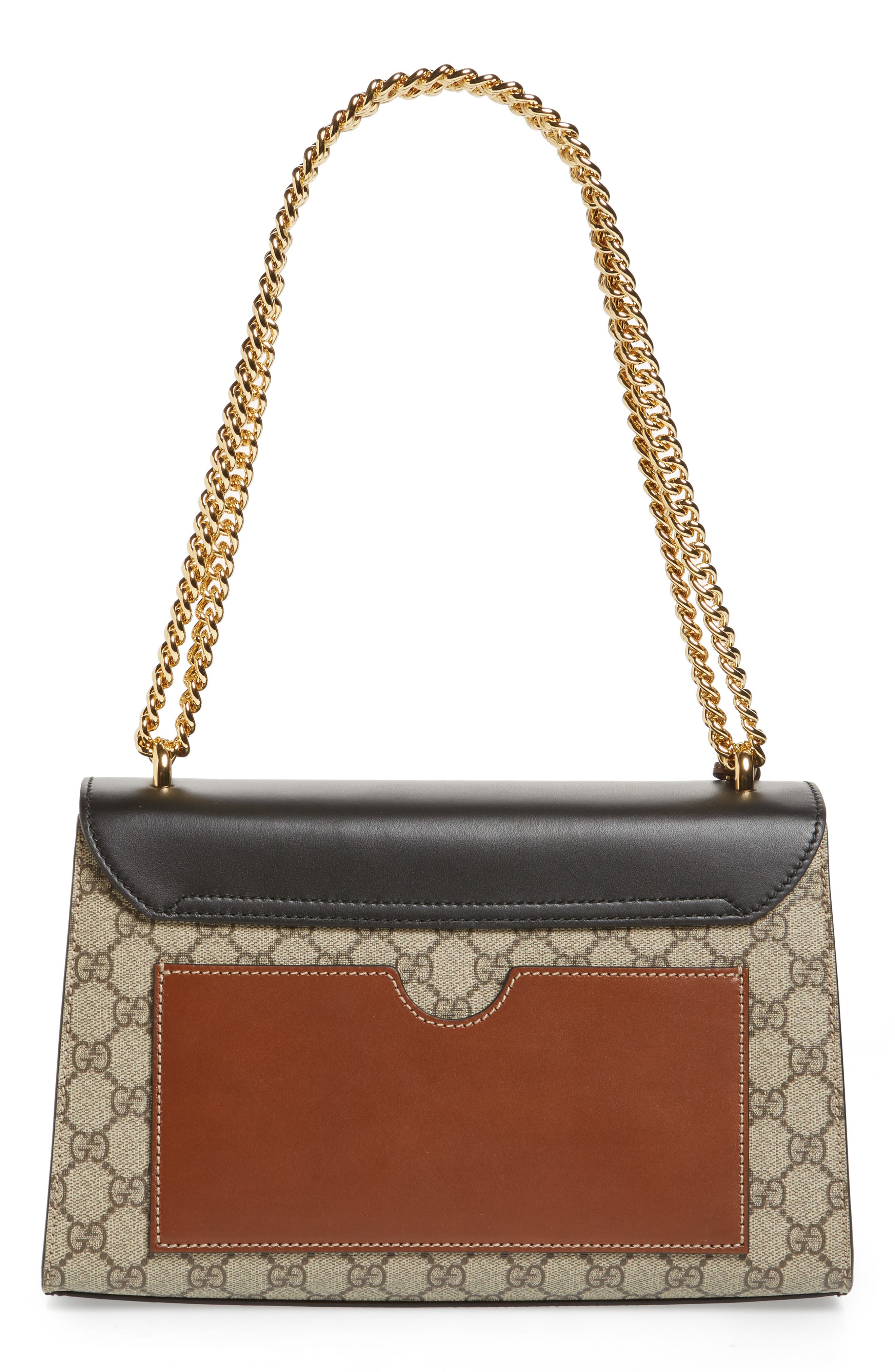 Gucci Medium Padlock Leather Shoulder Bag, Alternate, color, 