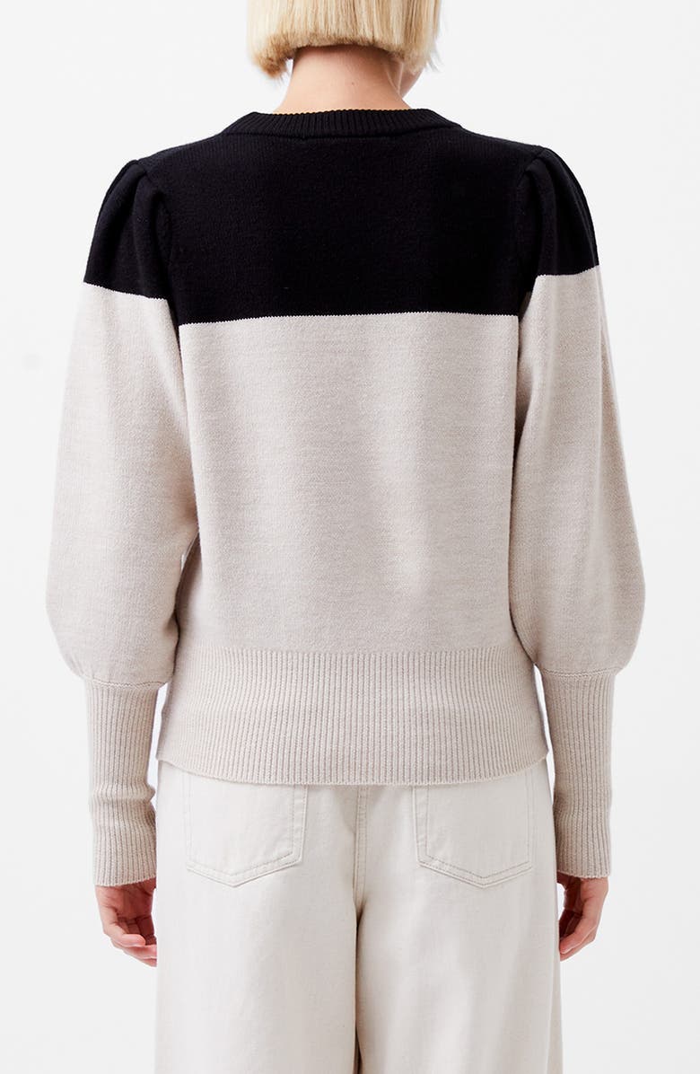French Connection Colorblock Soft Sweater, Alternate, color, 
