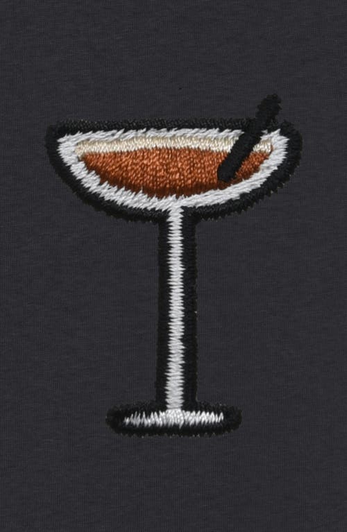 Dalix Mens Espresso Martini Midweight Garment Dye Tee