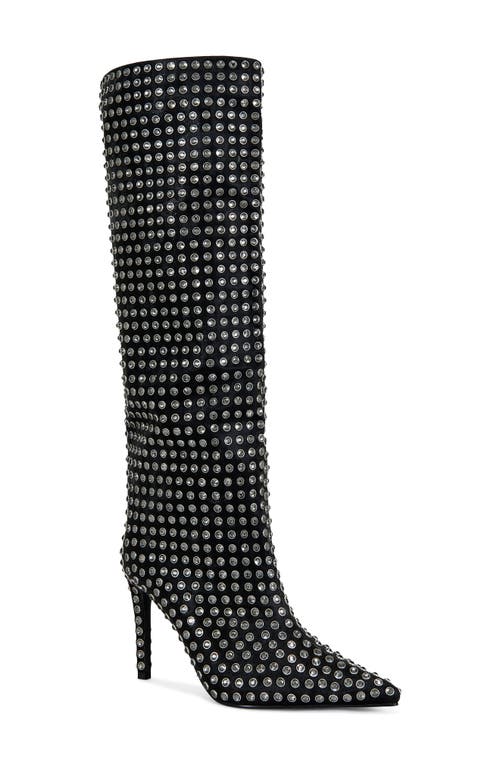 Azalea Wang Lis Pointed Toe Boot In Black
