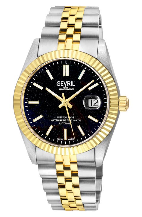 West Village Automatic Bracelet Watch, 40mm