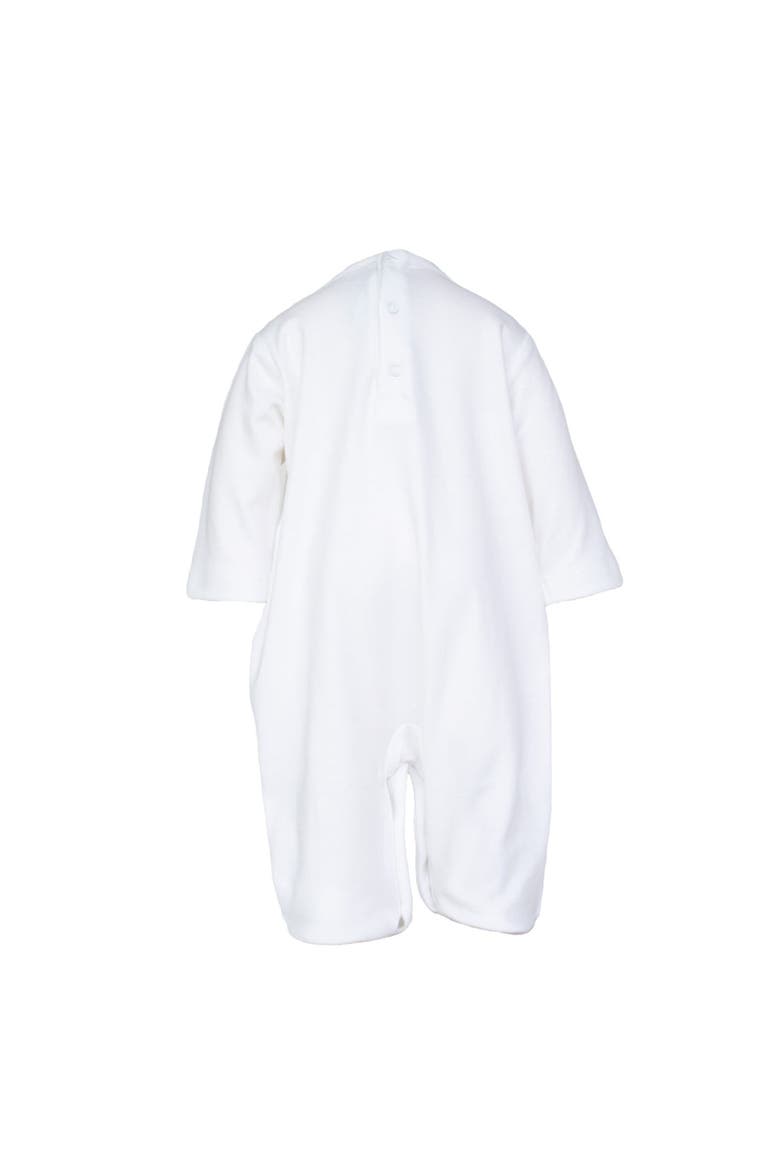 Layette Long One Piece, Alternate, color, White