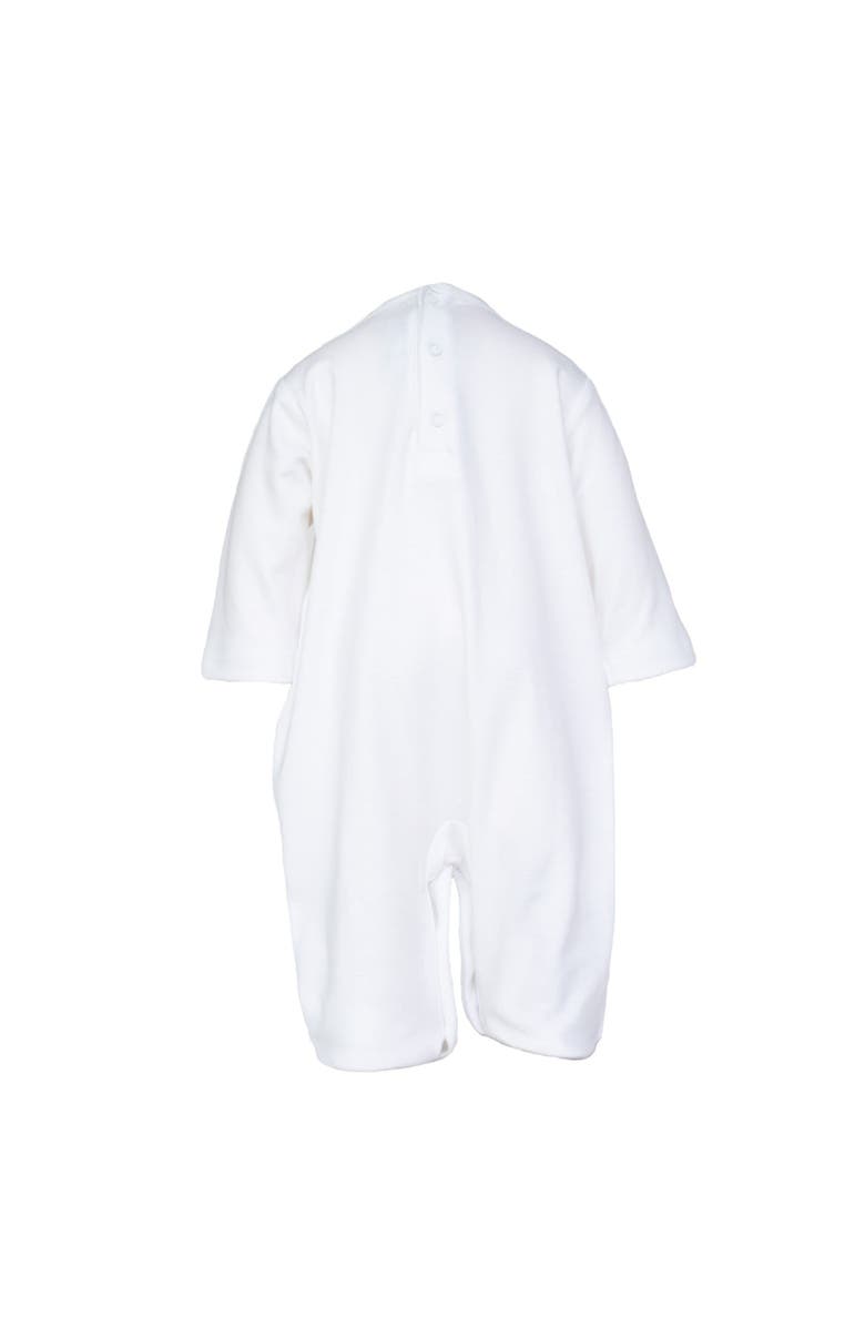 Cuclie Layette Long One Piece, Alternate, color, White