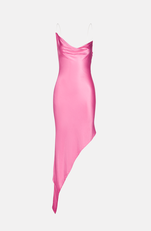 Eden Satin Waterfall Dress