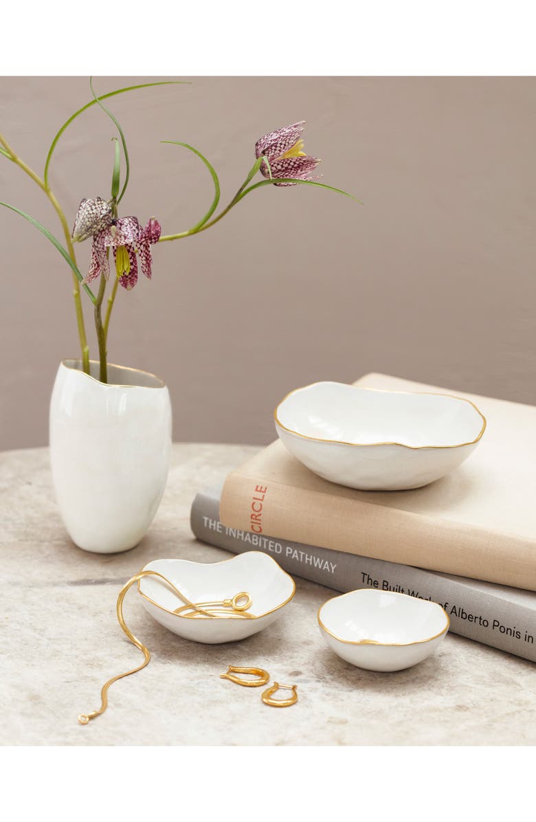 Monica Vinader Set of 3 Ceramic Nesting Jewelry Dishes, Alternate, color, 