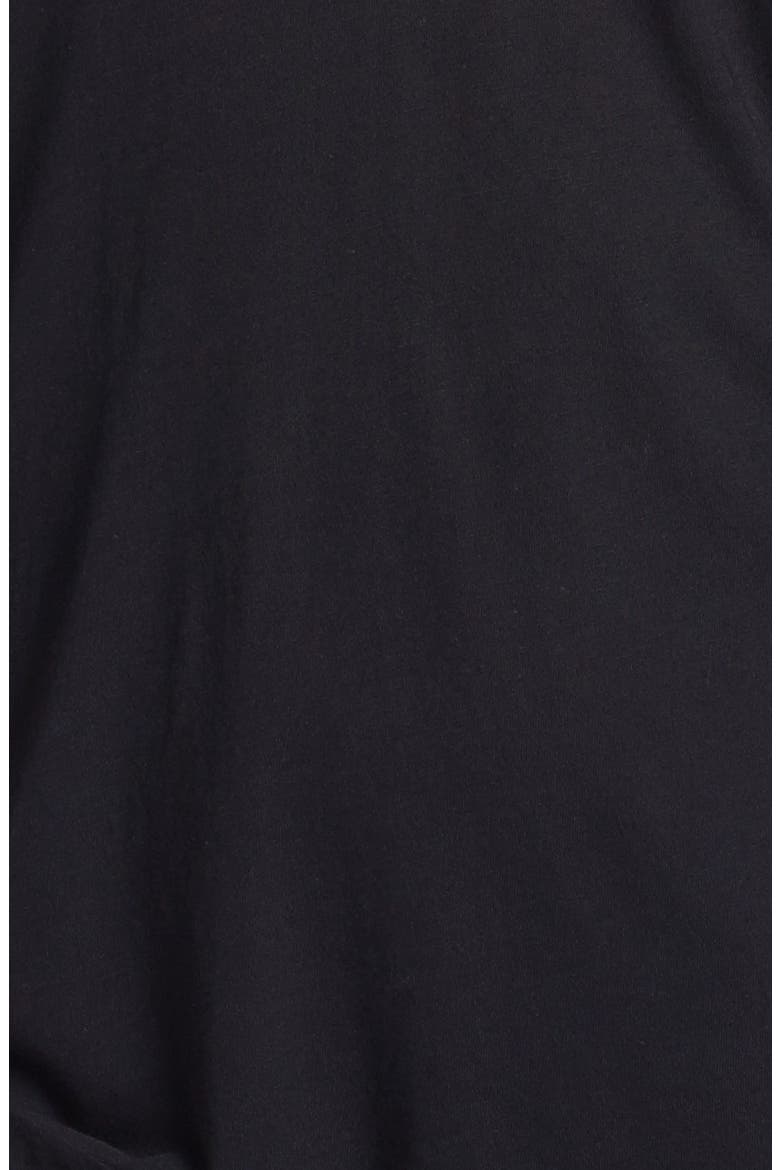 Jersey V-Neck Tee, Alternate, color, BLACK