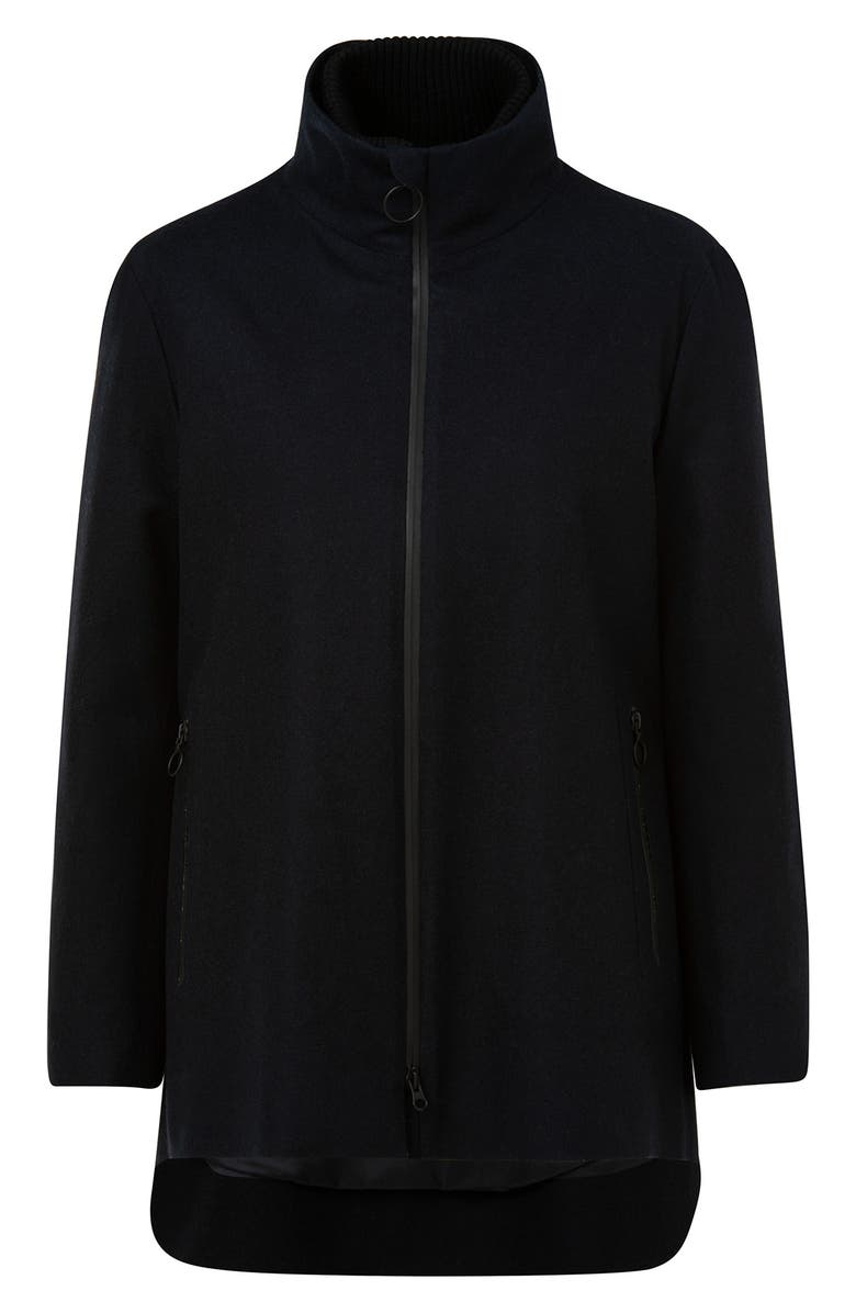 Akris punto Faux Fur Jacket, Alternate, color, 