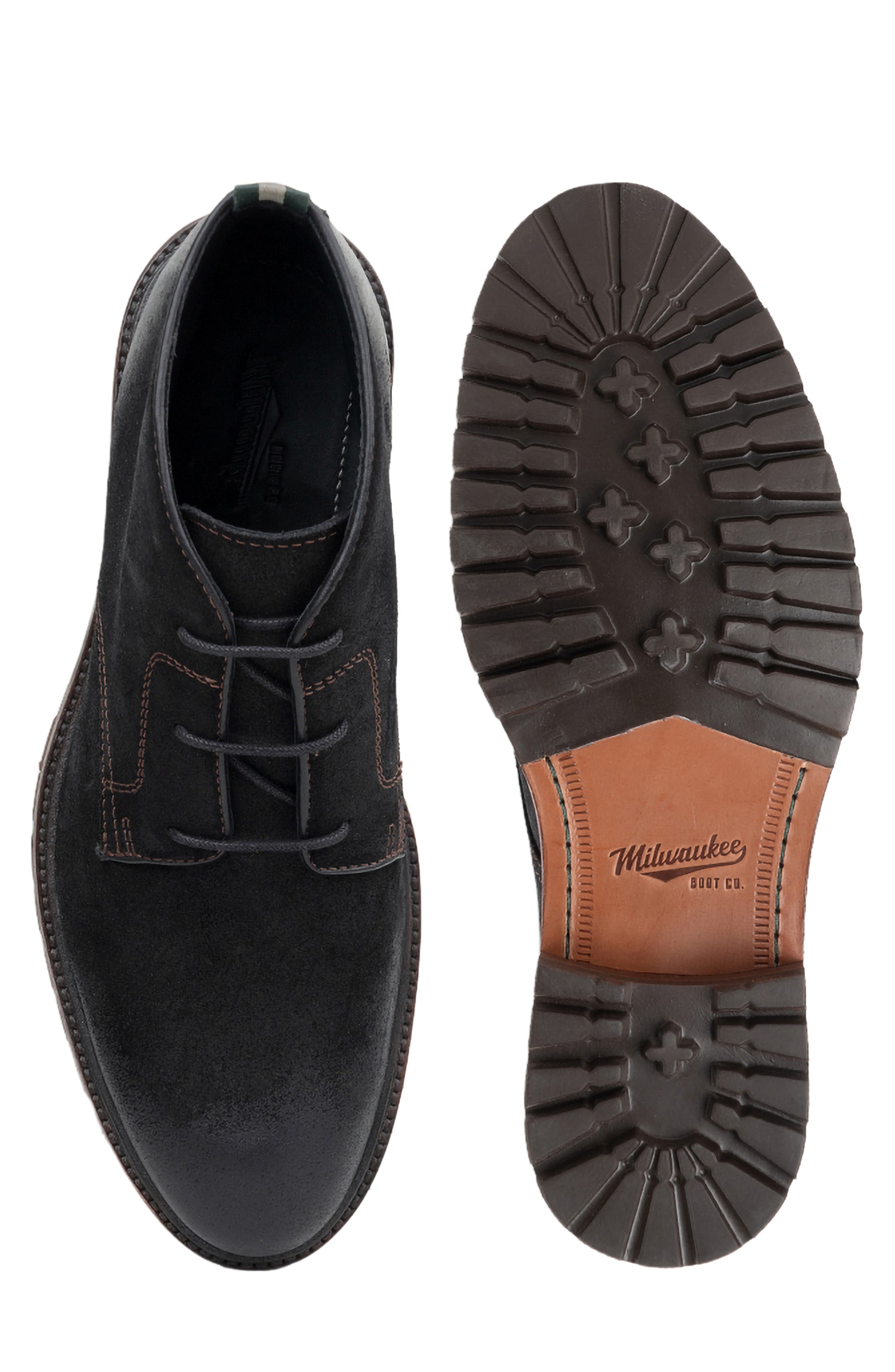 Milwaukee Boot Company Whitnall Chukka Boot, Alternate, color, Black