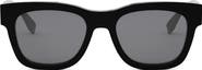 Fendi 'Fendi Diagonal 51mm Square Sunglasses