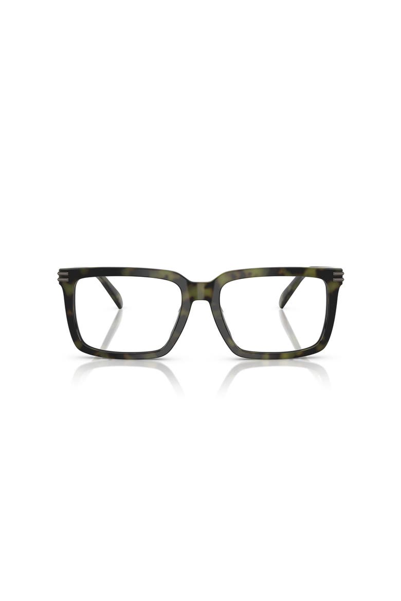 55mm Square optical glasses, Alternate, color, Green
