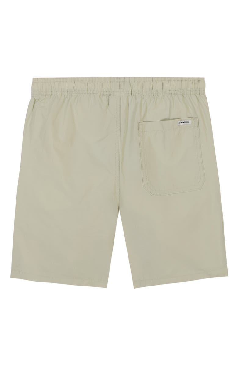 Lucky Brand Kids' Cotton & Nylon Drawstring Shorts, Alternate, color,