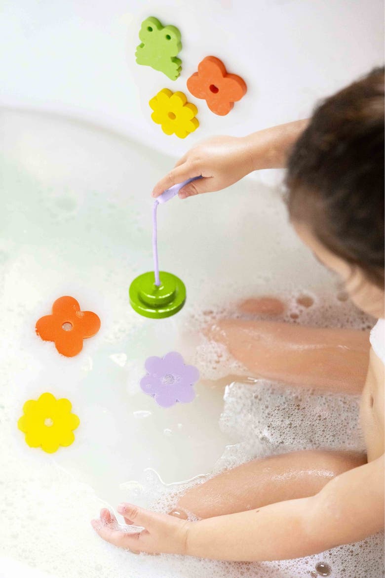 Fishing Frog Pond Kids Bath Fishing Game for Toddlers, Alternate, color, Multi