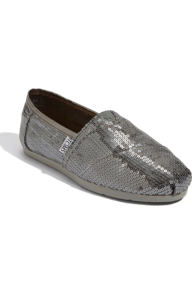 TOMS 'Classic - Sequins' Slip-On, Main, color,