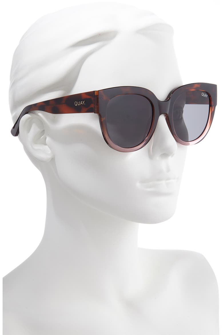 Australia Limelight 54mm Gradient Sunglasses, Alternate, color, TORT PINK/ SMOKE