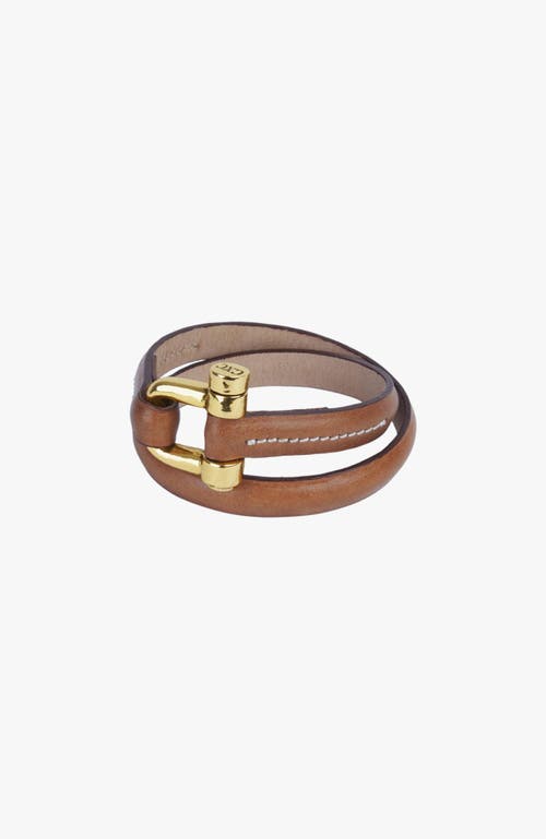 Cxc Shackle Bracelet Roll In Brown