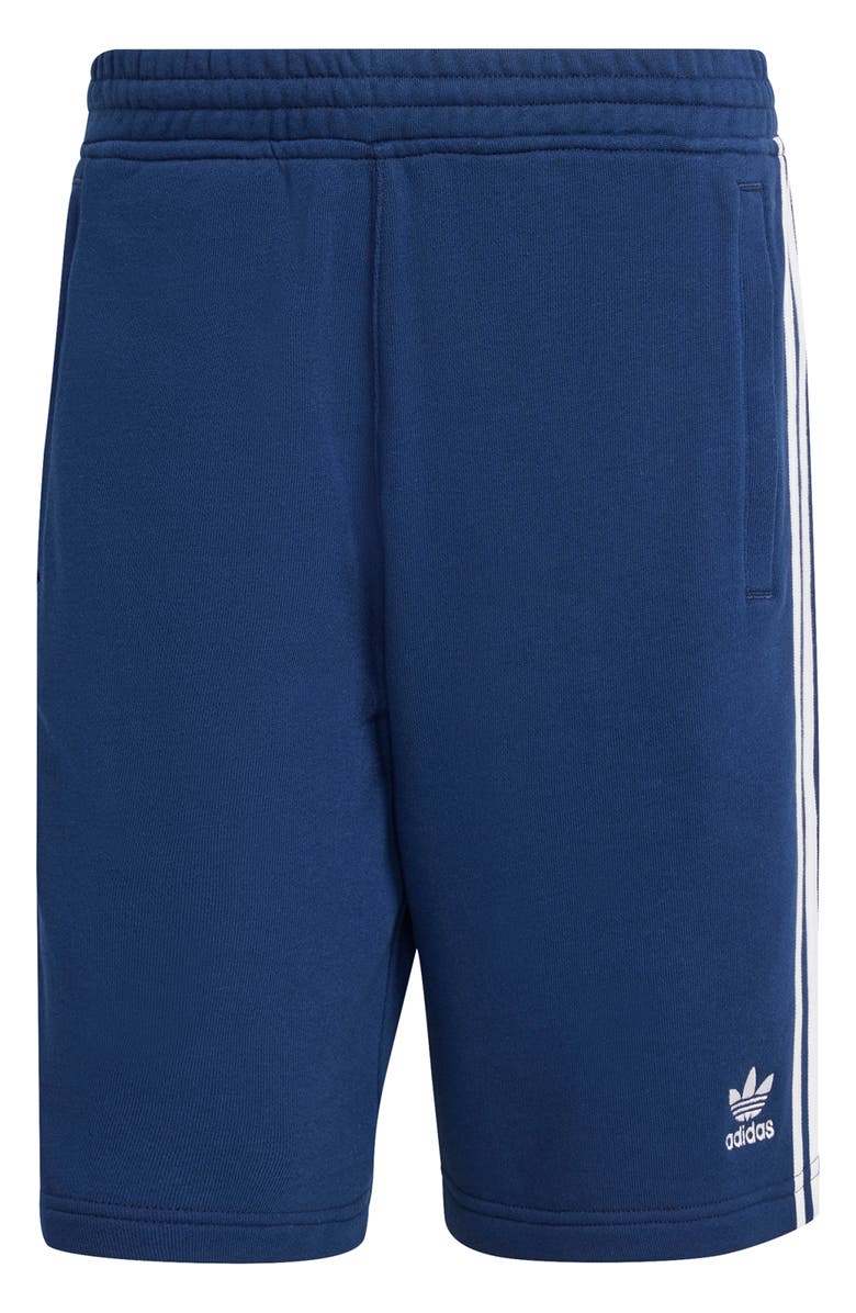 adidas Adicolor 3-Stripes Cotton French Terry Shorts, Main, color, Nindig