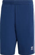 adidas Adicolor 3-Stripes Cotton French Terry Shorts