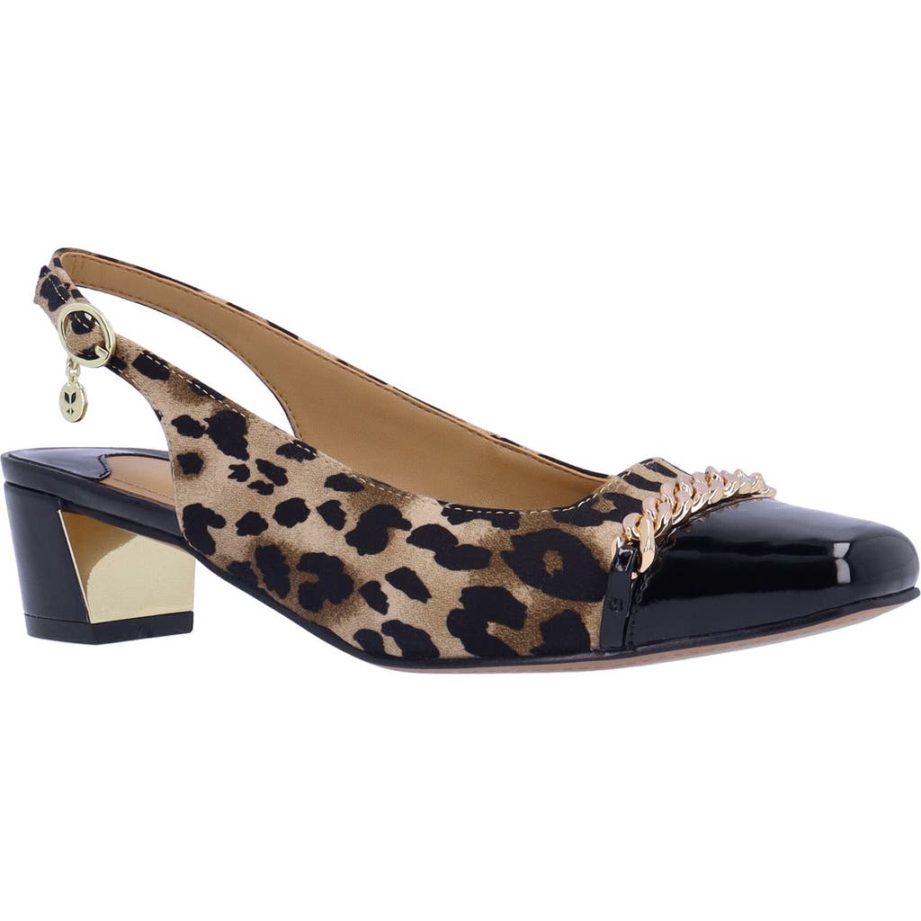 J. Reneé Bagley Slingback Pump in Brown/Black  product