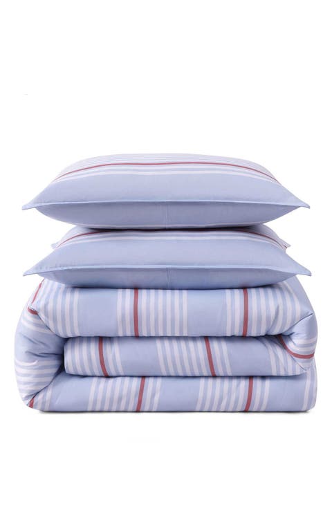 Lido Stripe 4-Piece Comforter Set