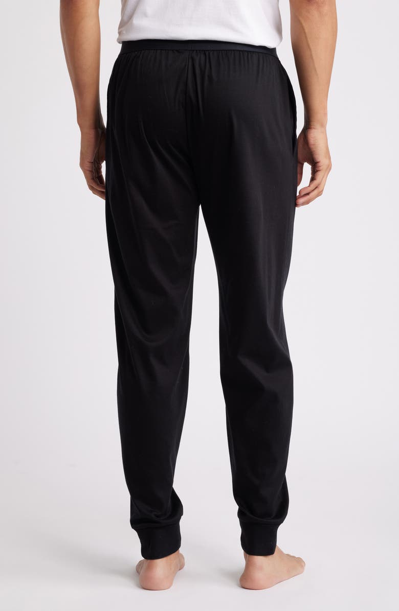 Polo Ralph Lauren Mercerized Cotton Pajama Joggers, Alternate, color, Polo Black