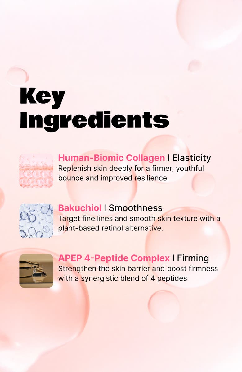 LALA Recipe Collagen Melting Gel Mask Set of 4, Alternate, color, White