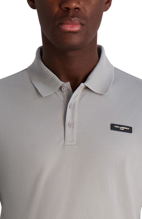 Karl Lagerfeld Paris Cotton Knit Polo