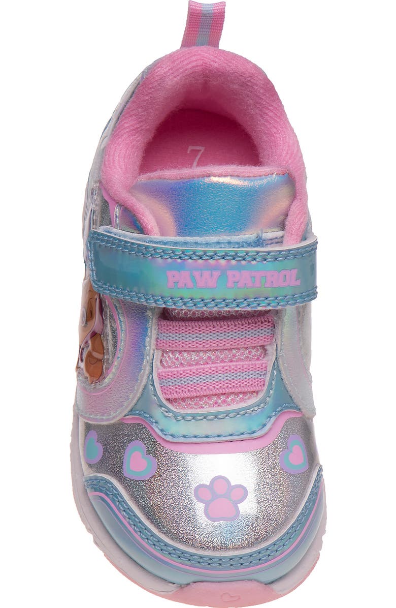 JOSMO Kids' Paw Patrol Sneaker, Alternate, color, Silver/Pink