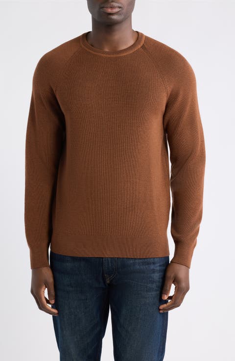 Bishop Rib Wool & Cotton Sweater