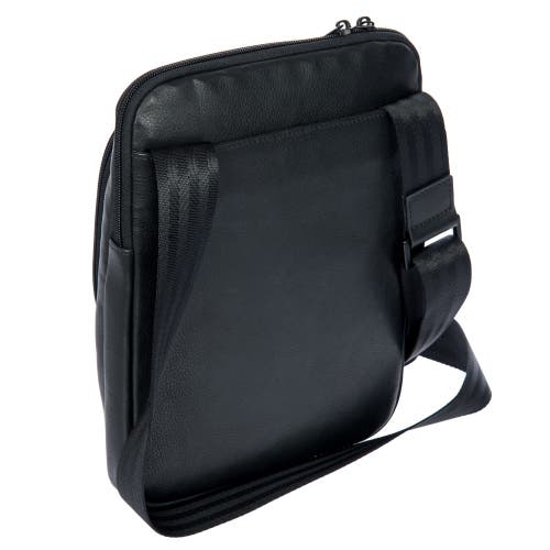 Porsche Design Roadster Leather Evo Shoulder Bag In Black