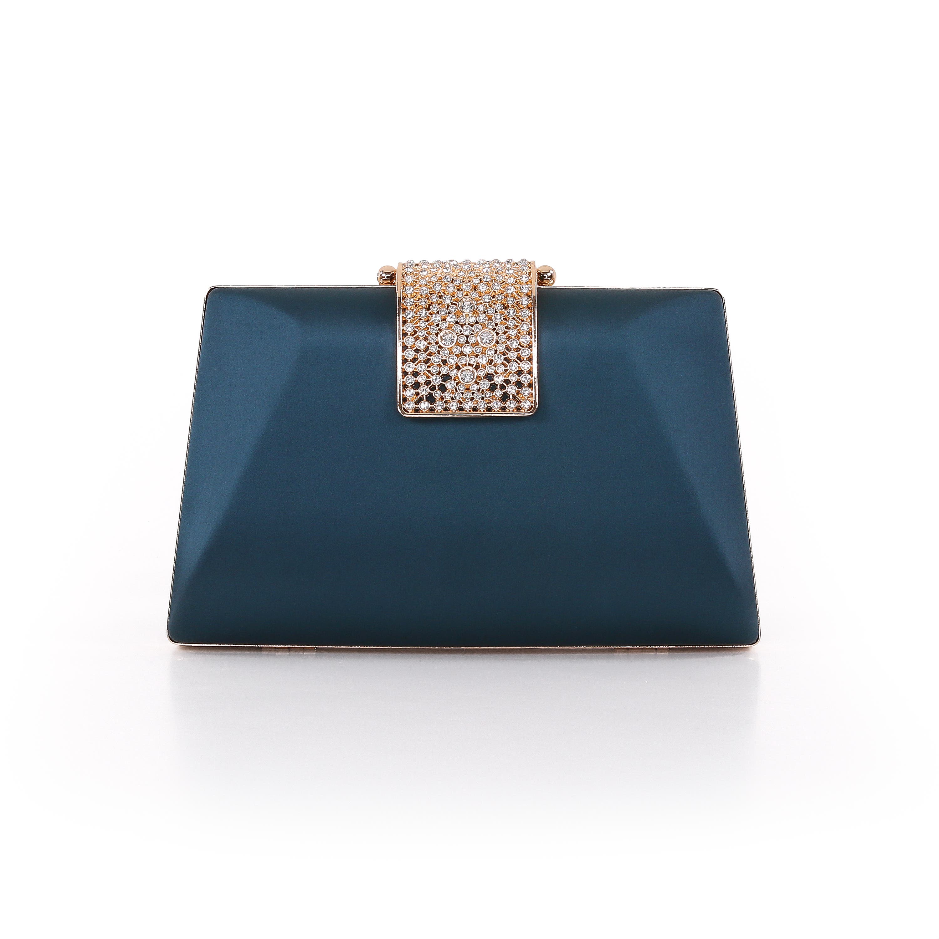 Amira Faceted Minaudiere, Main, color, Teal