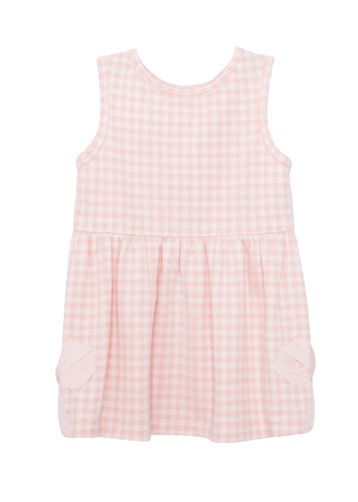 Mabel + Honey Pink Plaid Perfection Sleeveless Dress | Nordstrom