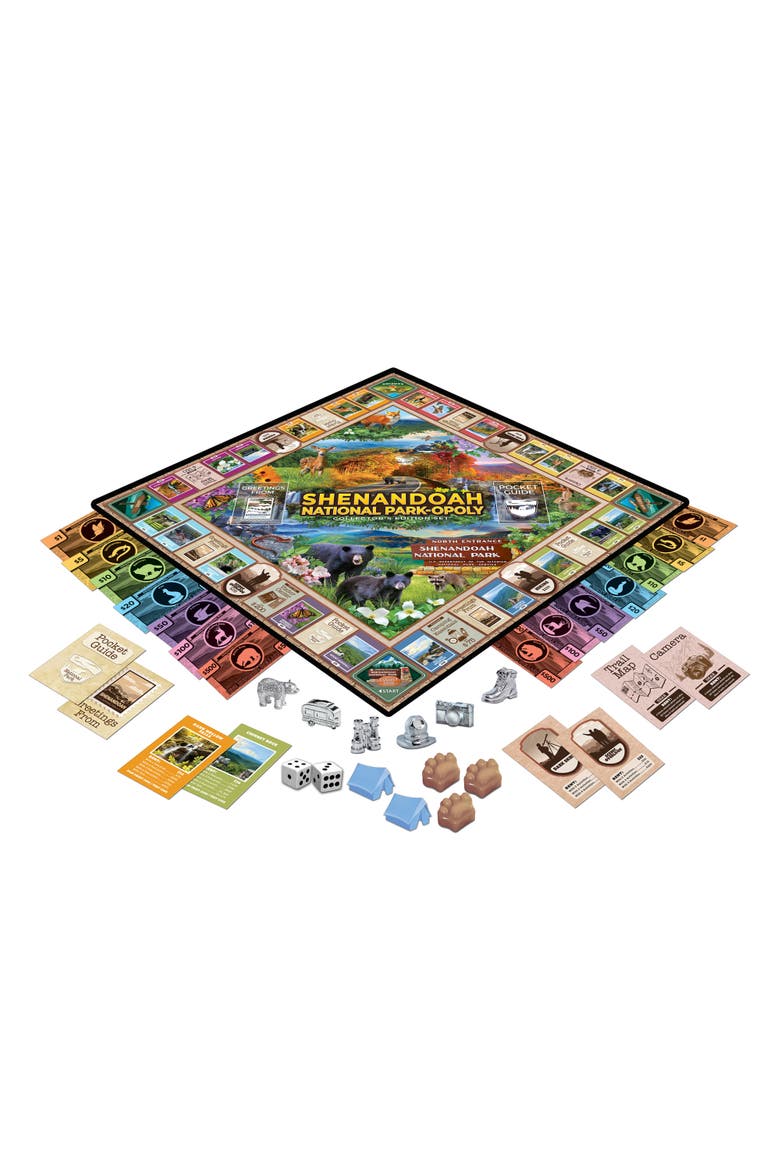 Shenandoah National Park Opoly, Alternate, color, Multicolor