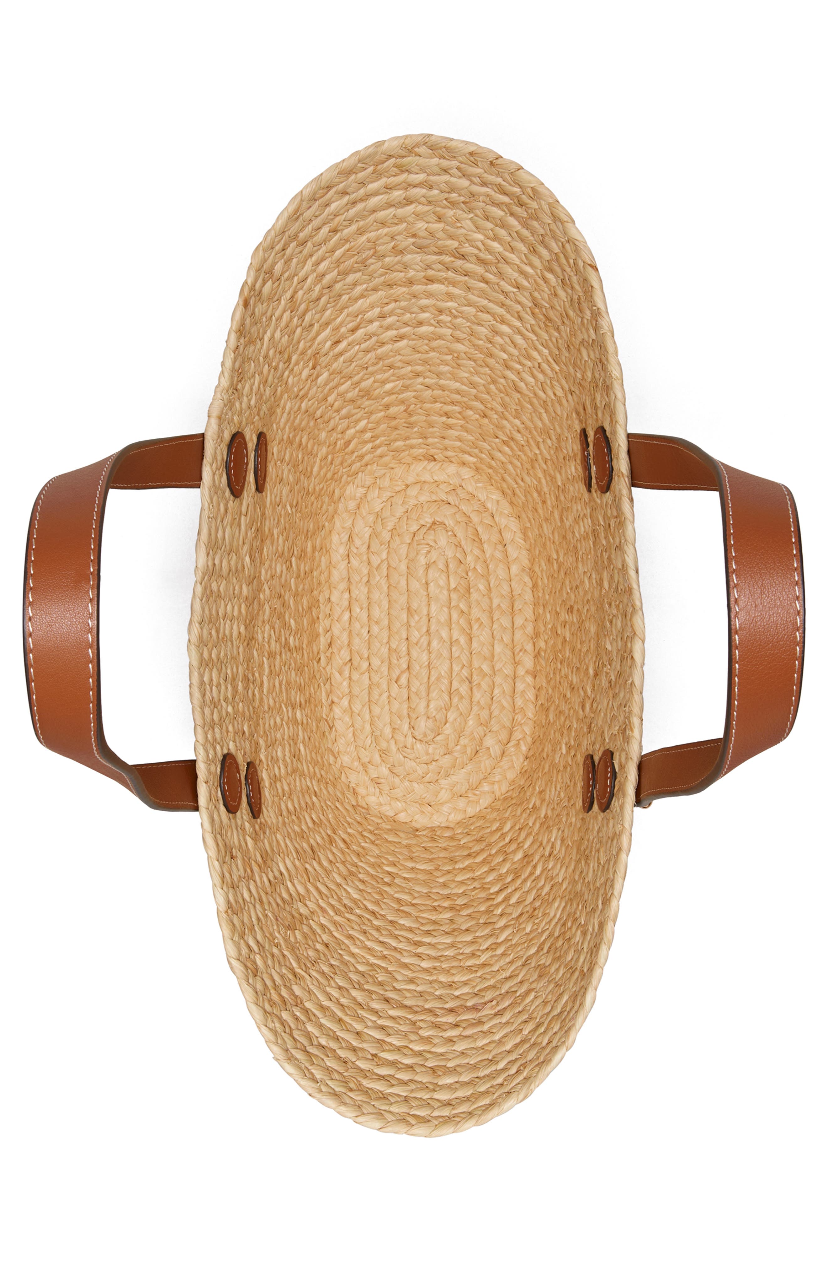 Small Romy Basket Tote, Alternate, color, NATURAL