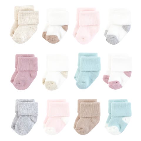 12Pk Cotton Terry Socks