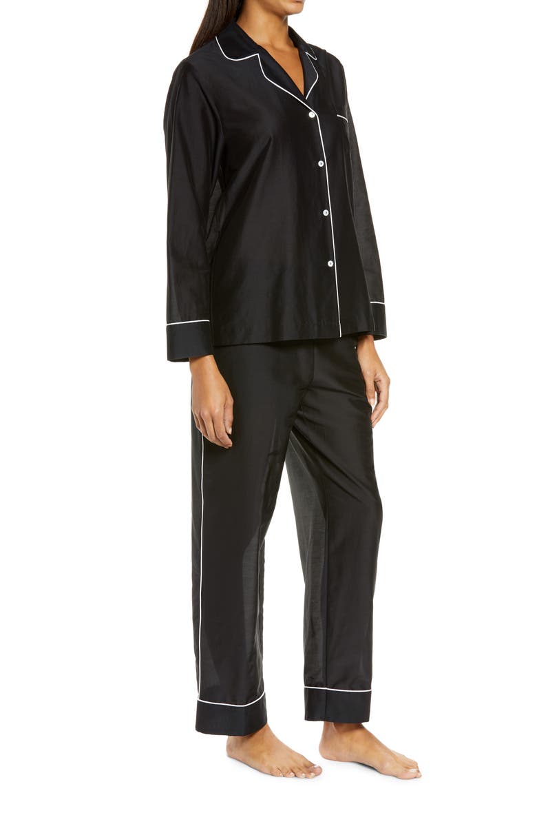 Papinelle Mia Cotton & Silk Pajamas, Alternate, color,