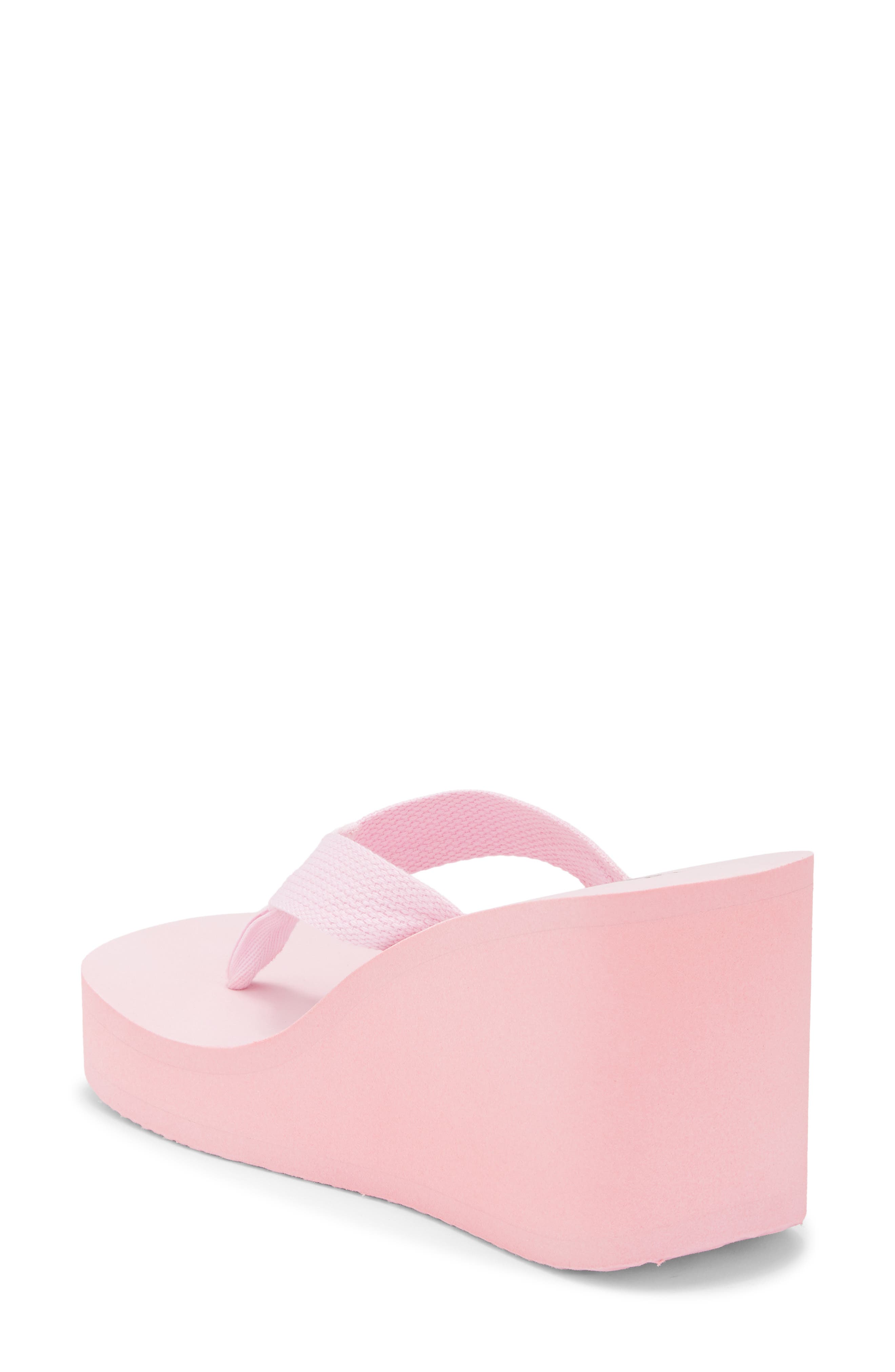 Astria Platform Wedge Sandal, Alternate, color, PINK