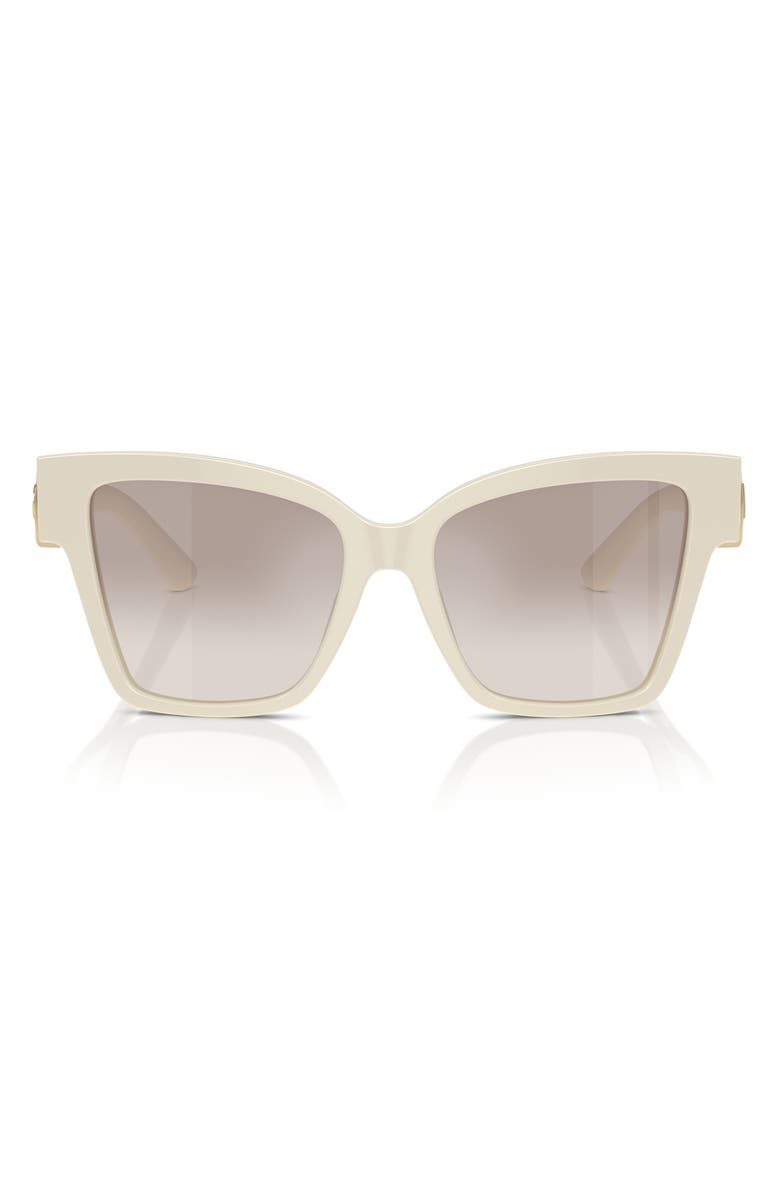 Dolce&Gabbana 54mm Gradient Square Sunglasses, Alternate, color,
