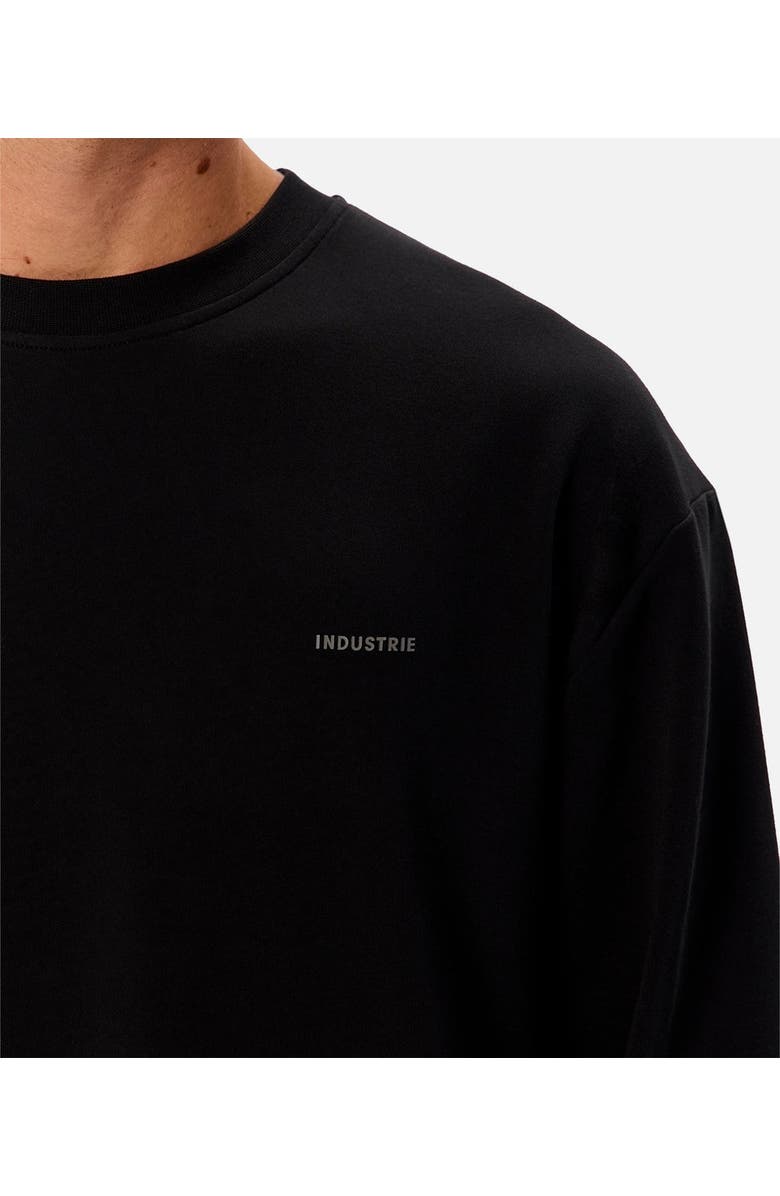 Industrie Australia THE NEWPORT L/S TEE, Alternate, color, Black