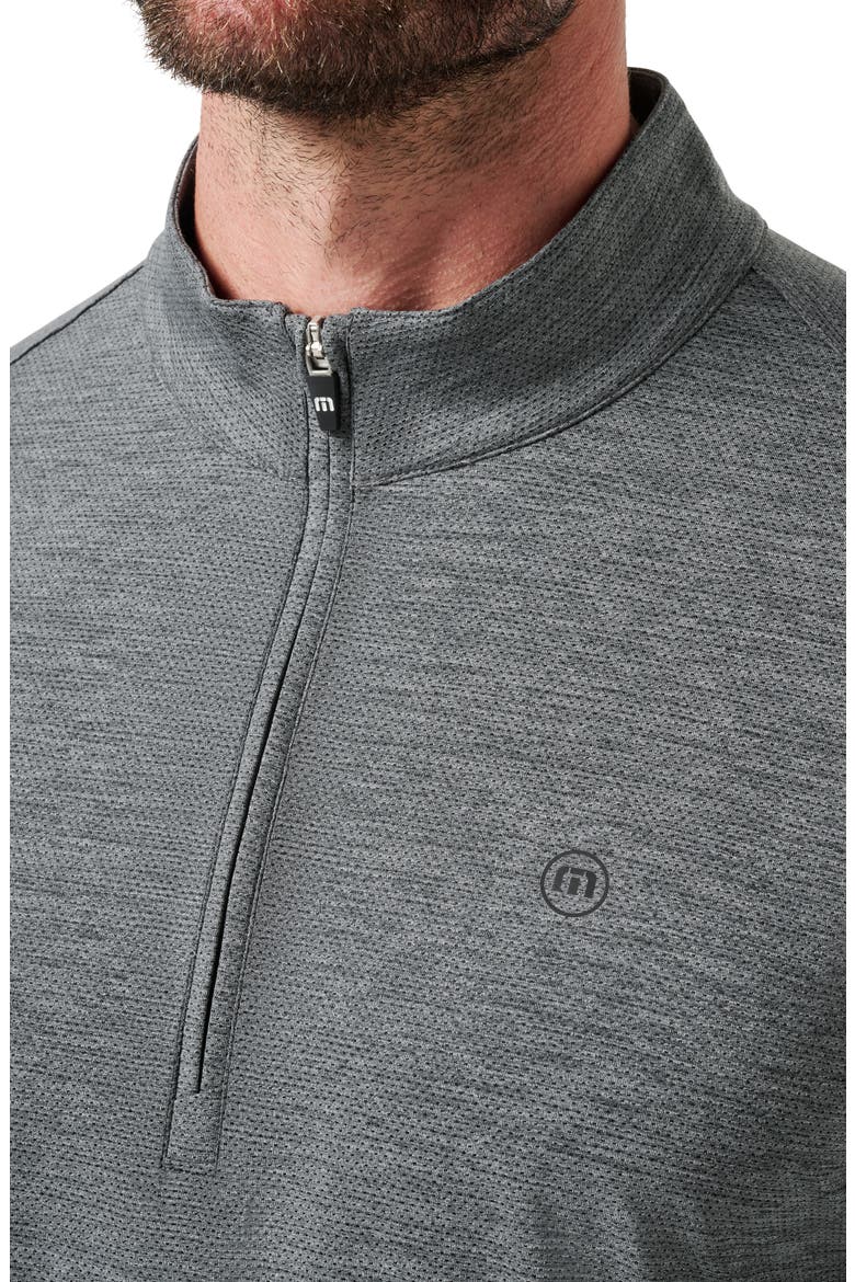 Heater Pro Quarter Zip Pullover, Alternate, color, HEATHER GREY