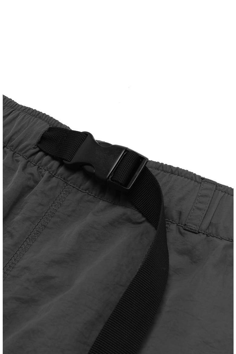 Explore Classic Utility Nylon Shorts, Alternate, color, CHARCOAL