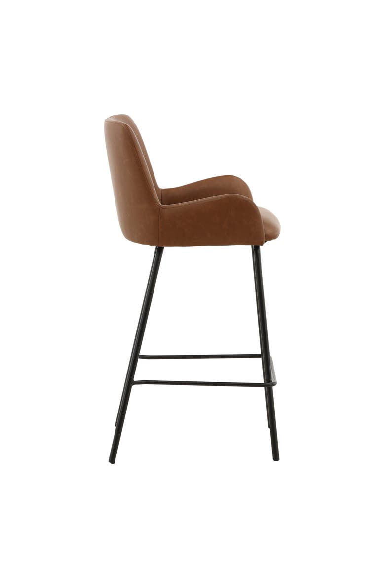 Zane Counter Stool - Set of 2, Alternate, color, Brown