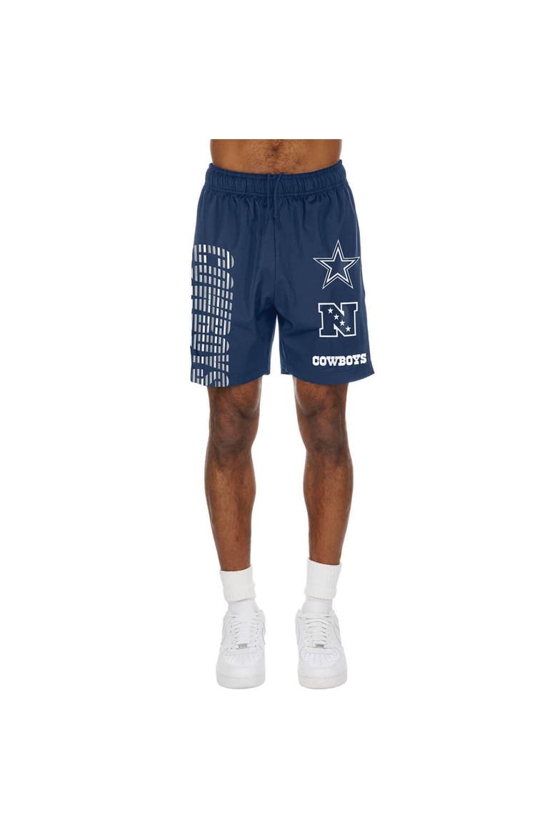 Men's New Era  Navy Dallas Cowboys Match Shorts, Main, color, Navy