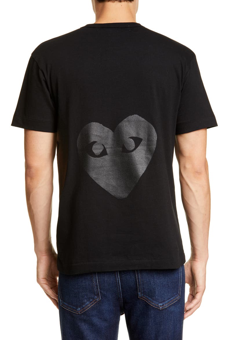 Comme des Garçons PLAY Double Heart Graphic Tee (Men) | Nordstrom