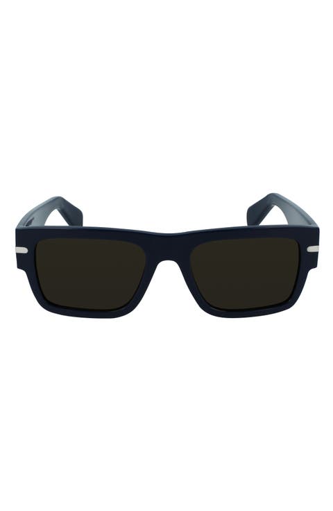 Classic Logo 54mm Rectangular Sunglasses