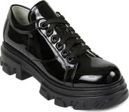 URBNKICKS Women's Leather Sneakers Shinny collegiate