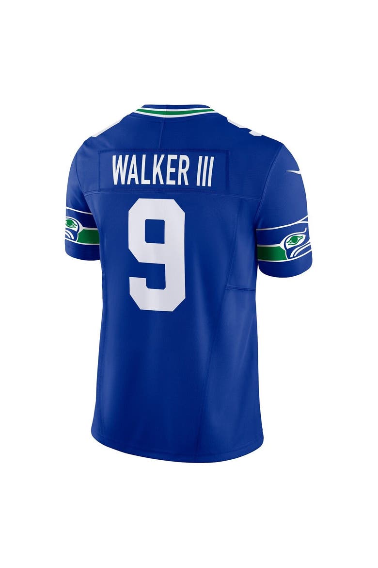 Men's Nike Kenneth Walker III Royal Seattle Seahawks Vapor F.U.S.E. Limited Jersey, Alternate, color, Royal