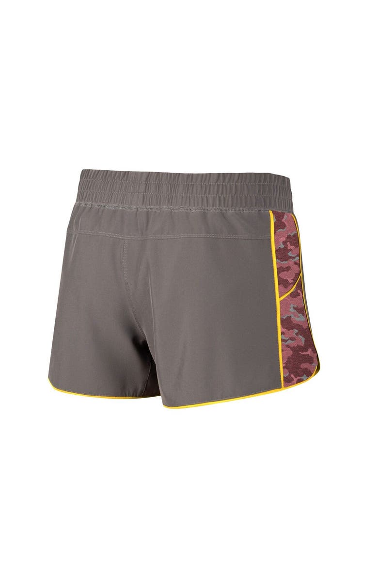 COLOSSEUM Women's Colosseum Gray/Cardinal USC Trojans Pamela Lined Shorts, Alternate, color, Gray