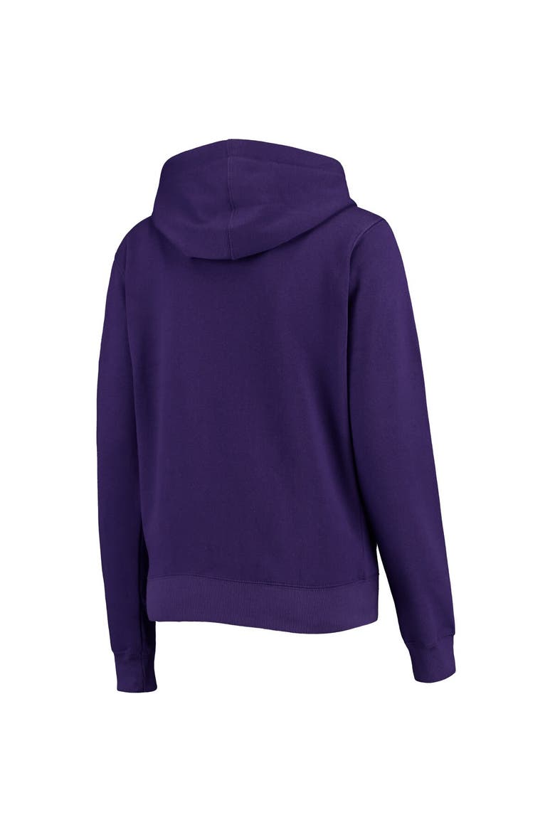 Women's Stadium Athletic Purple Washington Huskies Arched Name Full-Zip Sweatshirt, Alternate, color, Purple